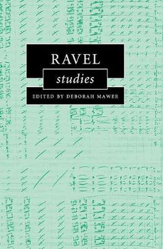 Cover image for Ravel Studies