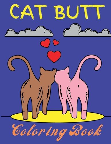 Cover image for Cat Butt Coloring Book