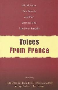 Cover image for Voices from France: Five French Plays in Translation