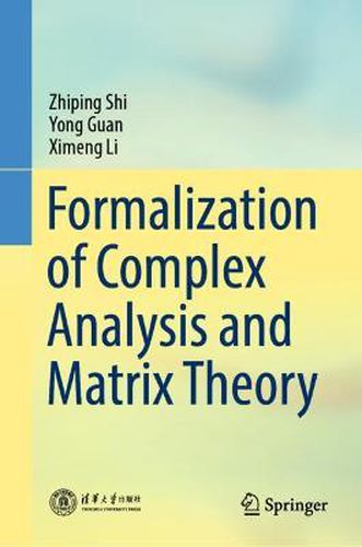 Cover image for Formalization of Complex Analysis and Matrix Theory