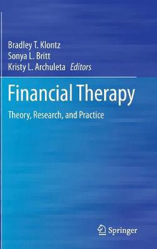 Cover image for Financial Therapy: Theory, Research, and Practice