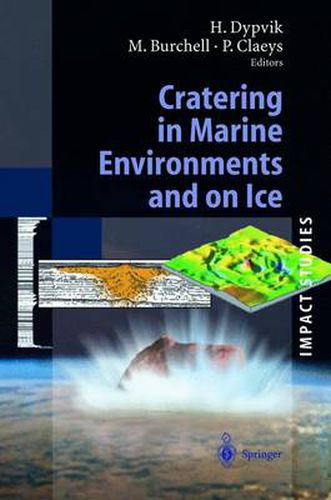 Cover image for Cratering in Marine Environments and on Ice