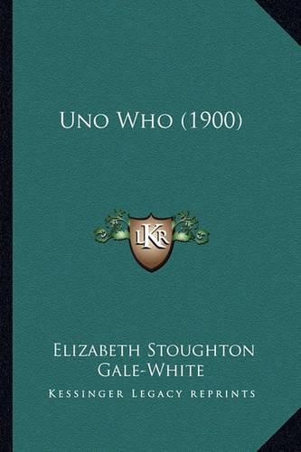 Cover image for Uno Who (1900) Uno Who (1900)