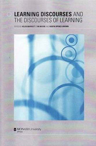 Cover image for Learning Discourses and the Discourses of Learning
