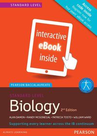 Cover image for Pearson Baccalaureate Biology Standard Level 2nd edition ebook only edition (etext) for the IB Diploma: Industrial Ecology