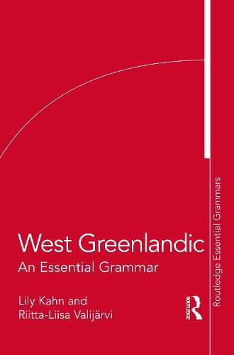 Cover image for West Greenlandic: An Essential Grammar