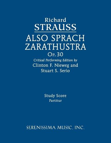 Cover image for Also sprach Zarathustra, Op.30
