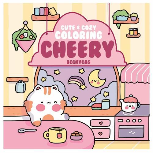 Cover image for Cute & Cozy Coloring