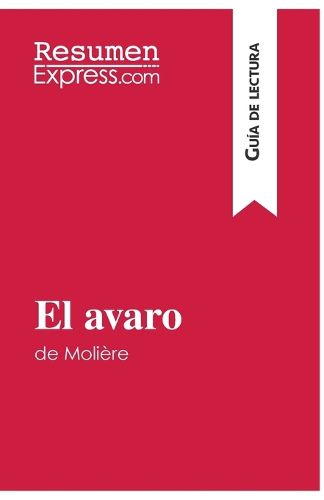 Cover image for El avaro de Moliere (Guia de lectura)