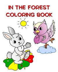 Cover image for In the Forest ColorIng Book