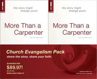 Cover image for More Than a Carpenter 30 Pack, Church Evangelism Pack 30-Pack