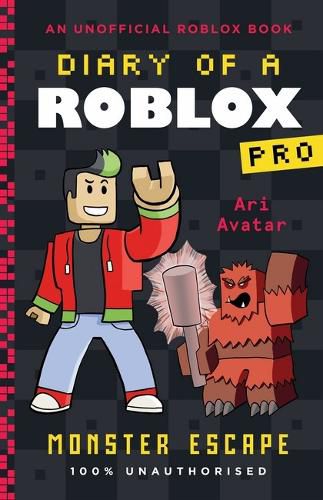 Cover image for Monster Escape (Diary of a Roblox Pro: Book 1)