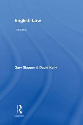 Cover image for English Law