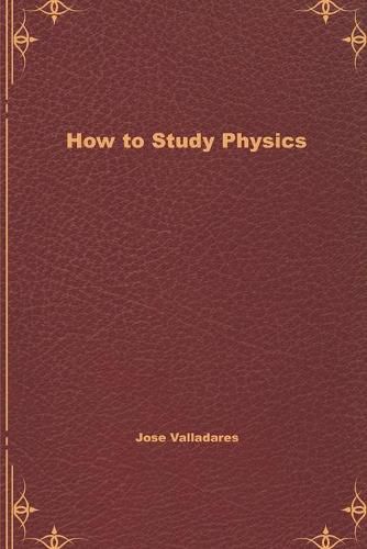 Cover image for How to Study Physics