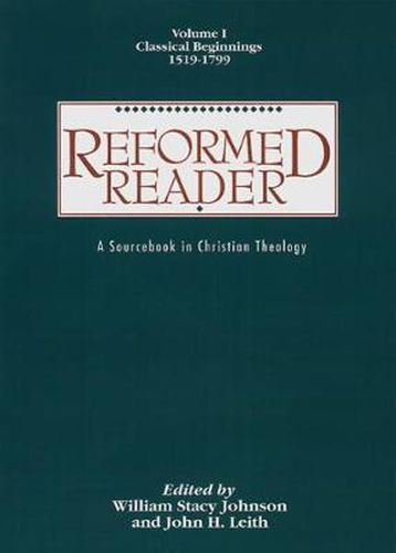 Cover image for Reformed Reader: Volume 1