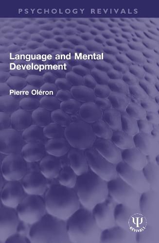 Language and Mental Development