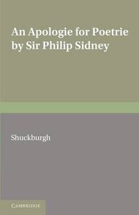 Cover image for An Apologie for Poetrie by Sir Philip Sidney