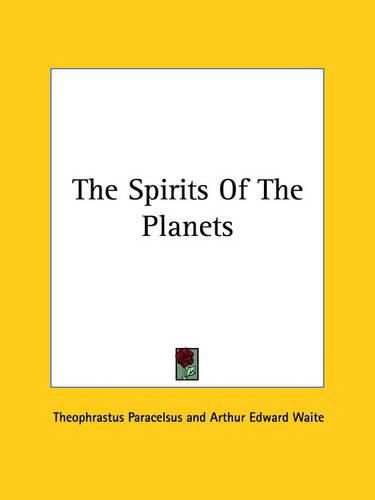 Cover image for The Spirits of the Planets