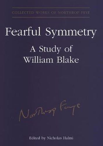 Cover image for Fearful Symmetry: A Study of William Blake