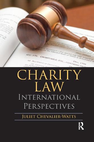 Cover image for Charity Law: International Perspectives