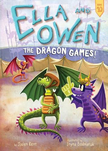 Cover image for Ella and Owen 10: The Dragon Games!