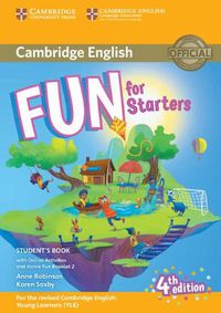 Cover image for Fun for Starters Student's Book with Online Activities with Audio and Home Fun Booklet 2