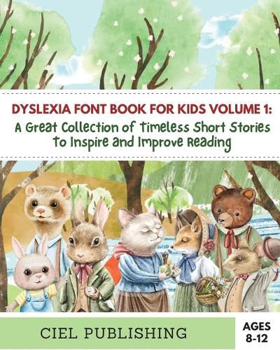 Cover image for Dyslexia Font Book for Kids Volume 1