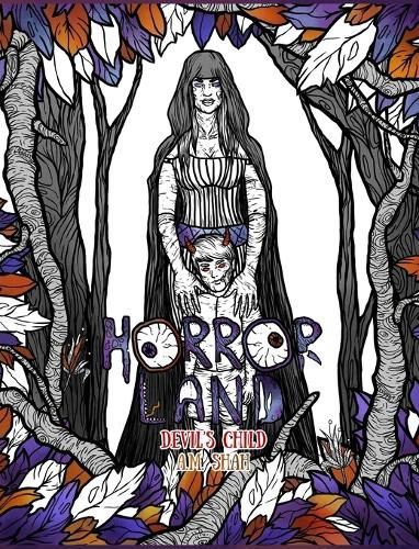 Cover image for Adult Coloring Book Horror Land