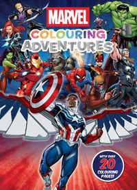 Cover image for Marvel: Colouring Adventures (Starring Captain America)