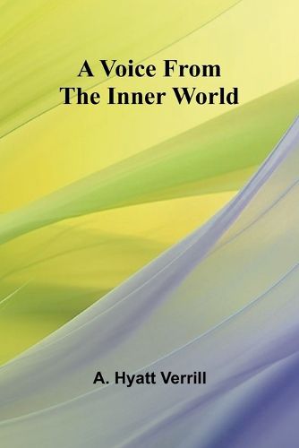 Cover image for A Voice from the inner world