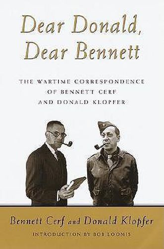 Cover image for Dear Donald, Dear Bennett