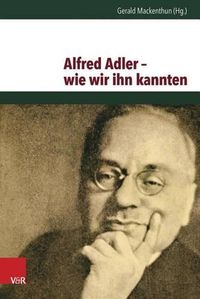 Cover image for Alfred Adler - Wie Wir Ihn Kannten