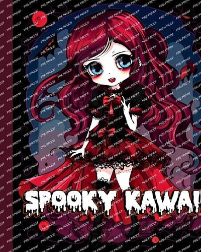 Cover image for Spooky Kawaii Coloring Book
