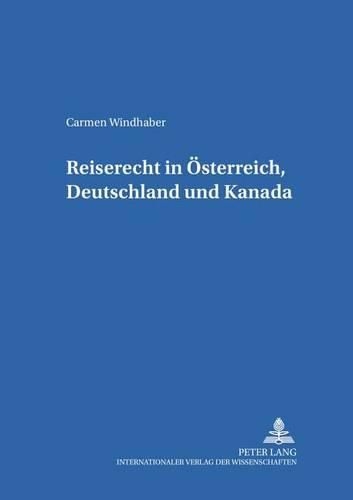 Cover image for Reiserecht in Oesterreich, Deutschland Und Kanada