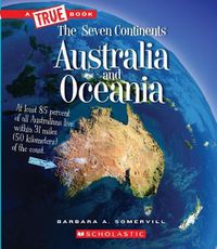 Cover image for Australia and Oceania (a True Book: The Seven Continents) (Library Edition)