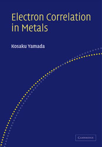 Cover image for Electron Correlation in Metals
