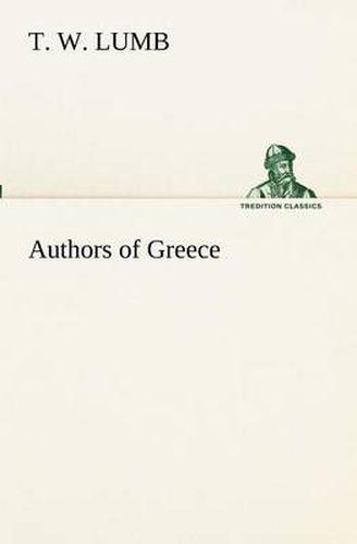 Cover image for Authors of Greece