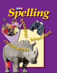 Cover image for SRA Spelling, Student Edition (softcover), Grade 6