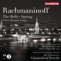 Cover image for Rachmaninov The Bells Spring Three Russian Songs