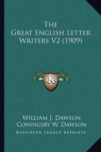 The Great English Letter Writers V2 (1909)