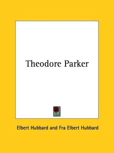 Cover image for Theodore Parker