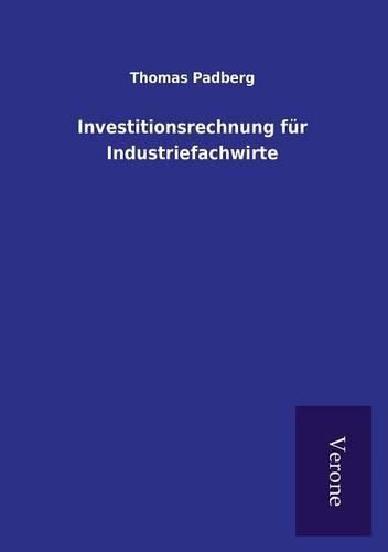 Cover image for Investitionsrechnung fur Industriefachwirte