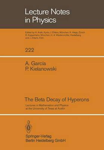 Cover image for The Beta Decay of Hyperons