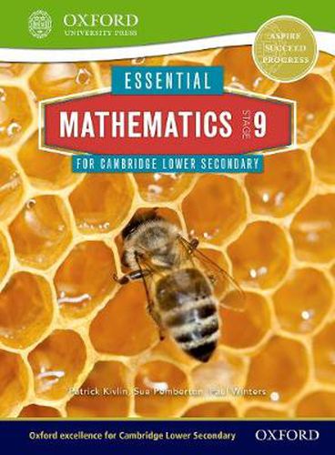 Cover image for Essential Mathematics for Cambridge Lower Secondary Stage 9