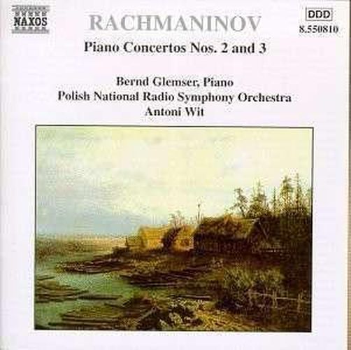 Cover image for Rachmaninov Piano Concertos Nos 2 & 3