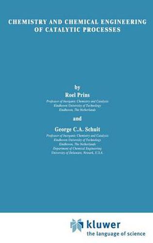 Cover image for Chemistry and Chemical Engineering of Catalytic Processes