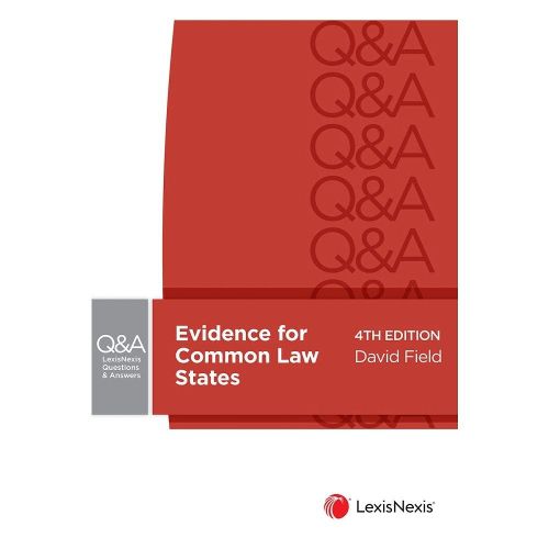 Cover image for LexisNexis Questions and Answers: Evidence for Common Law States