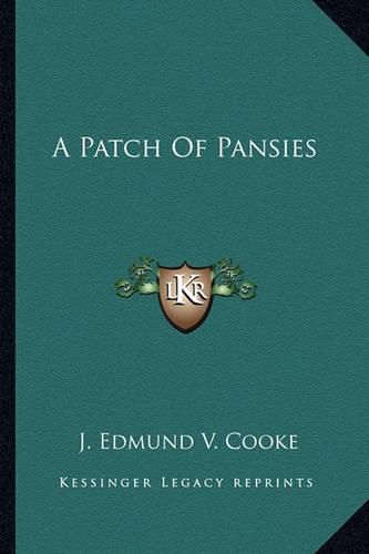 Cover image for A Patch of Pansies