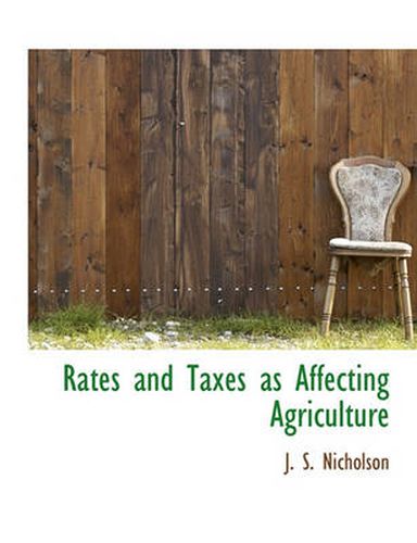 Cover image for Rates and Taxes as Affecting Agriculture