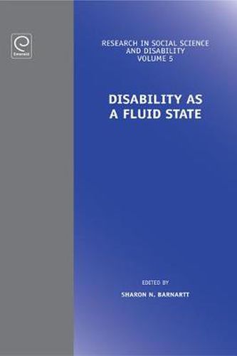 Cover image for Disability as a Fluid State